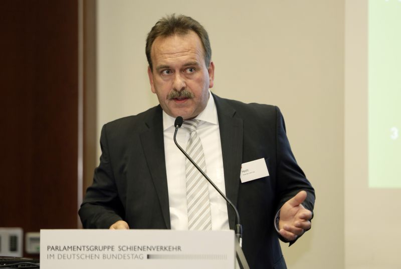 Vortrag von Michael Hecht, Geschäftsführer Erfurter Bahn GmbH